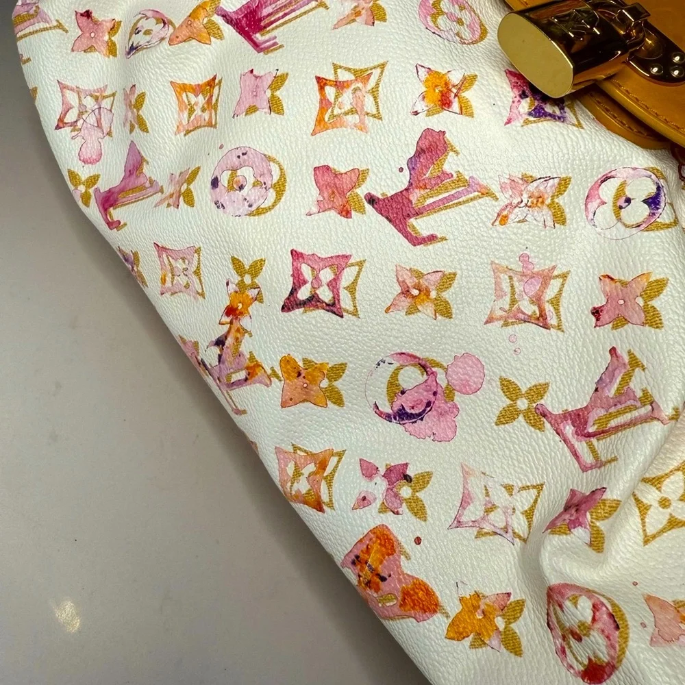 LOUIS VUITTON Jamais Richard Prince Aquarelle Watercolor Tote - COA & Dust Bag - Picture 2 of 16